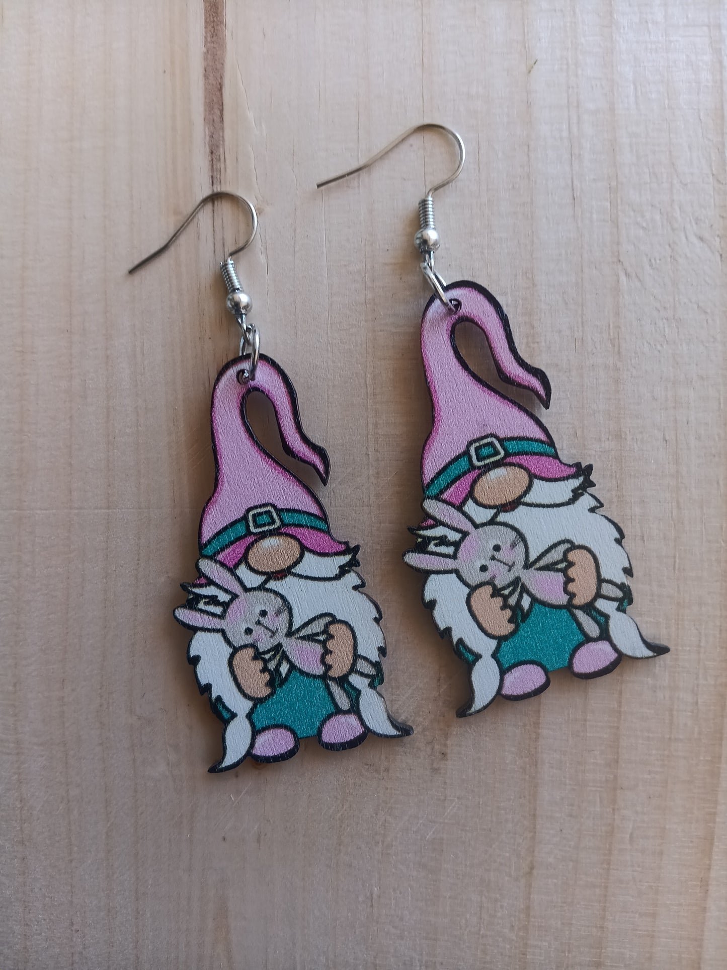Adorable Easter Gnome Earrings