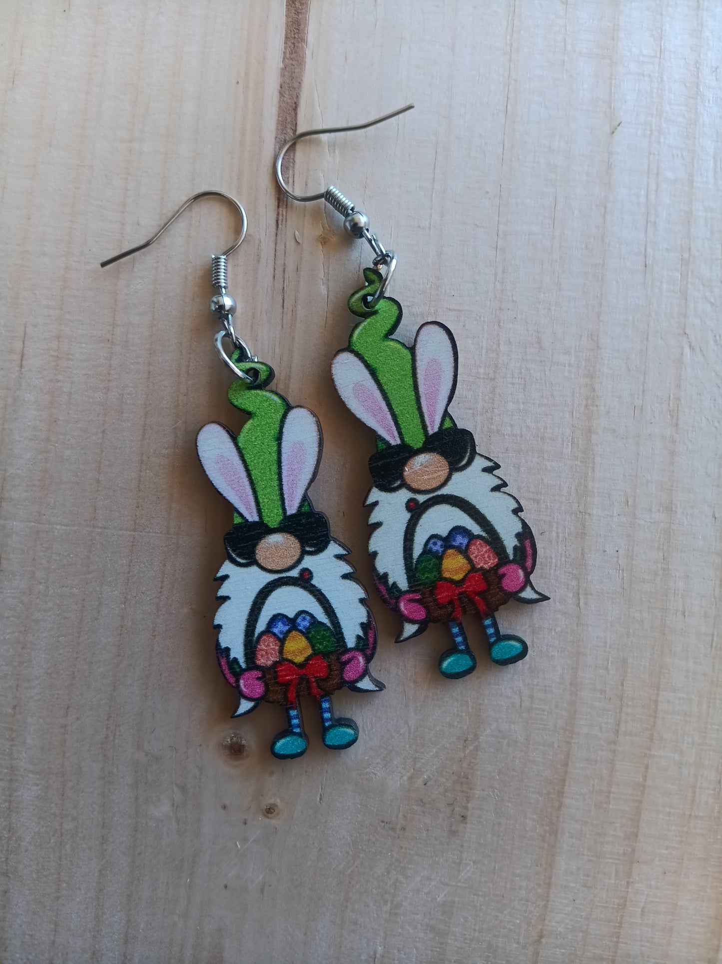 Adorable Easter Gnome Earrings