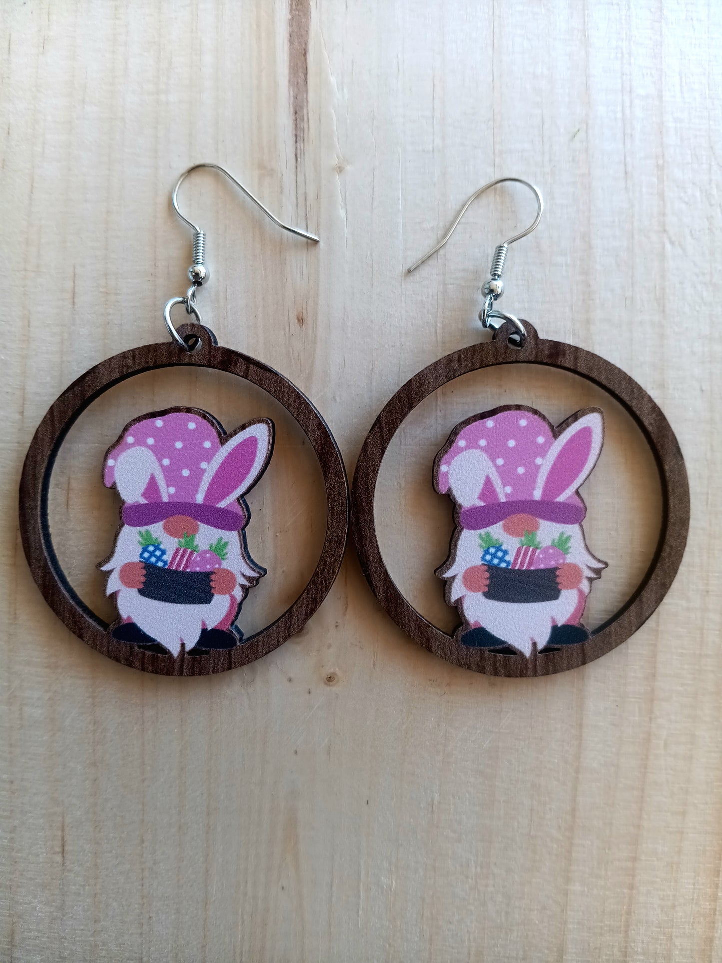 Fun Easter Gnome Earrings