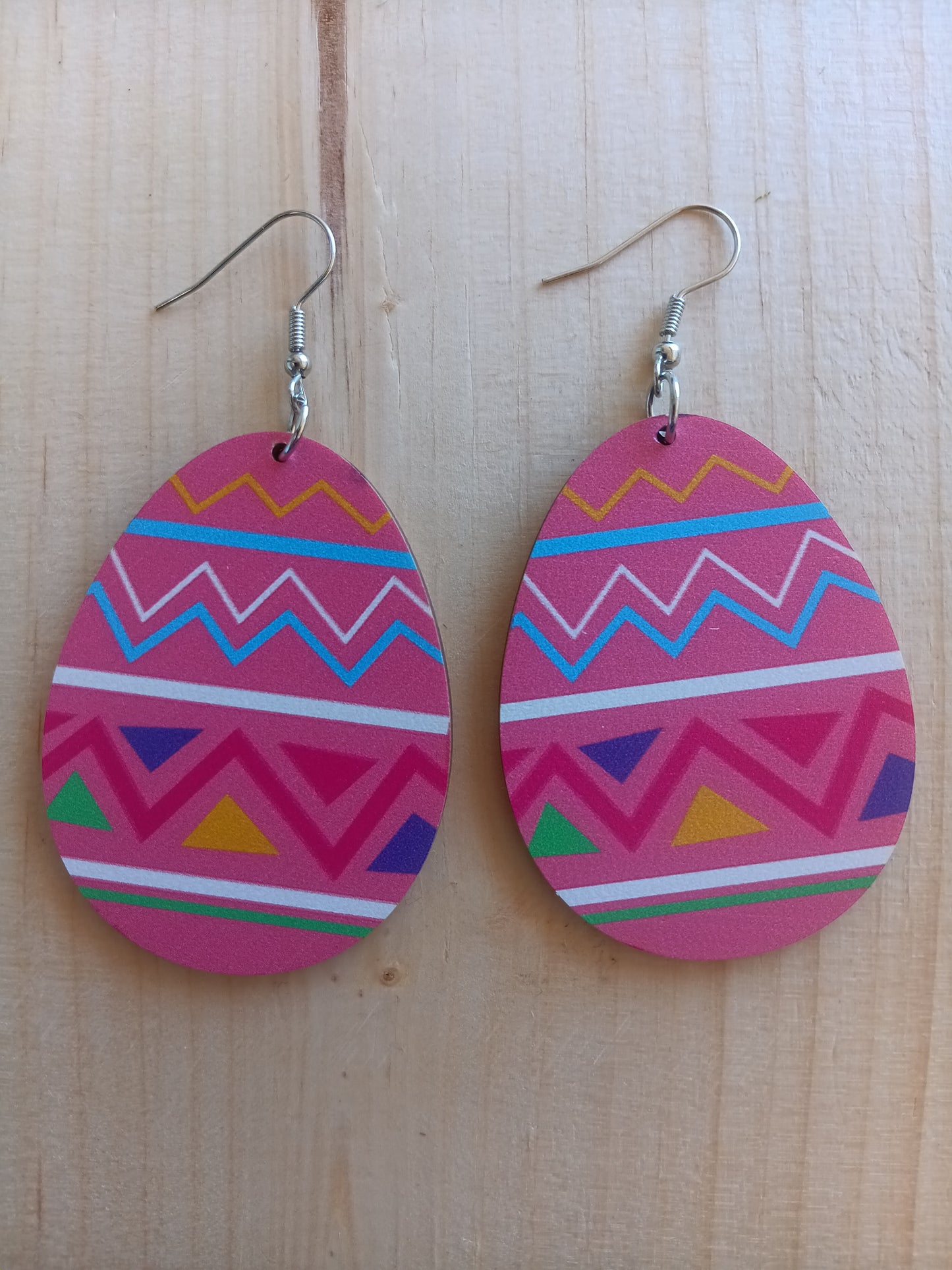 Cute Colorful Easter Egg Earrings