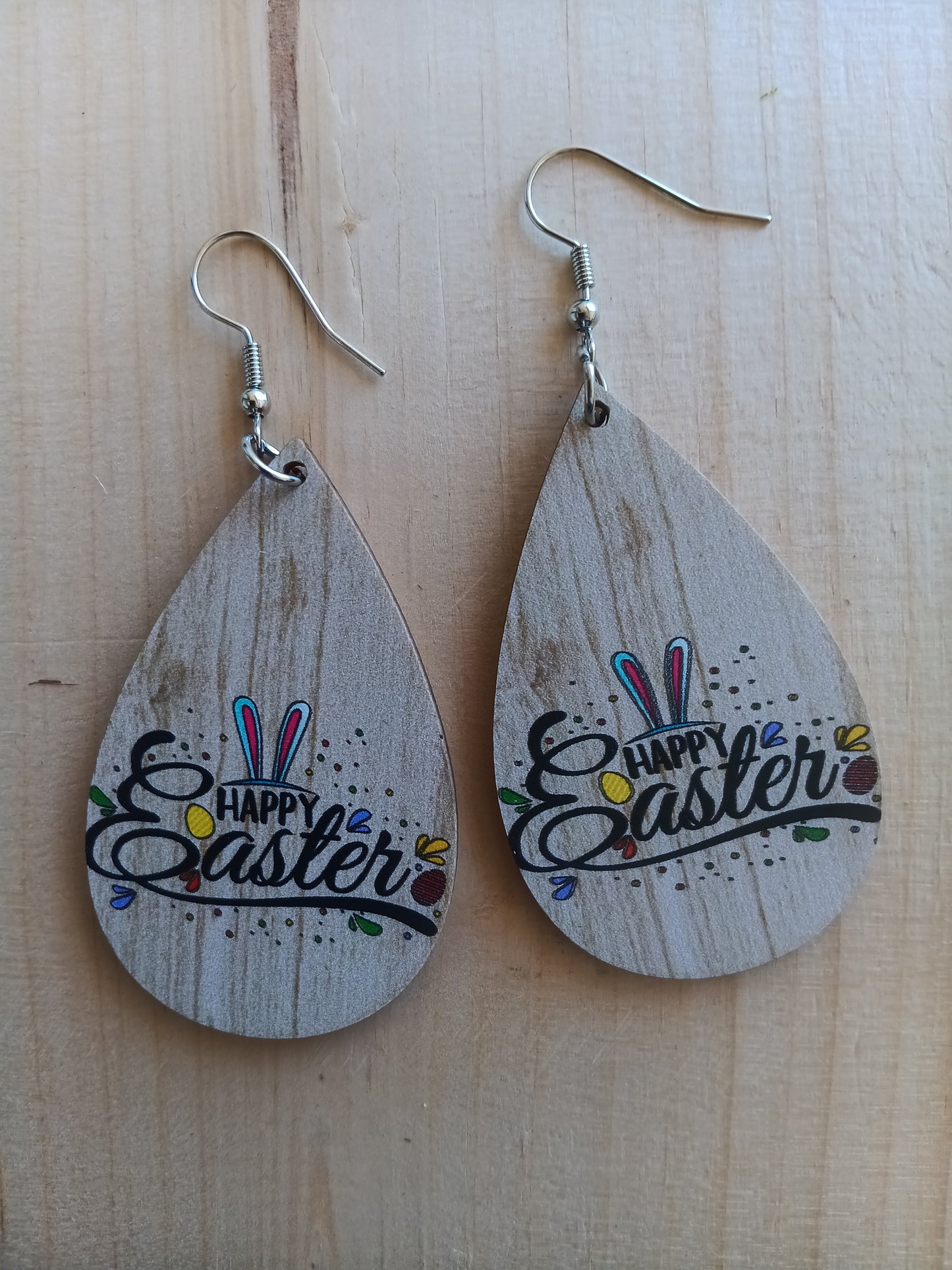 Cute Happy Easter Earrings