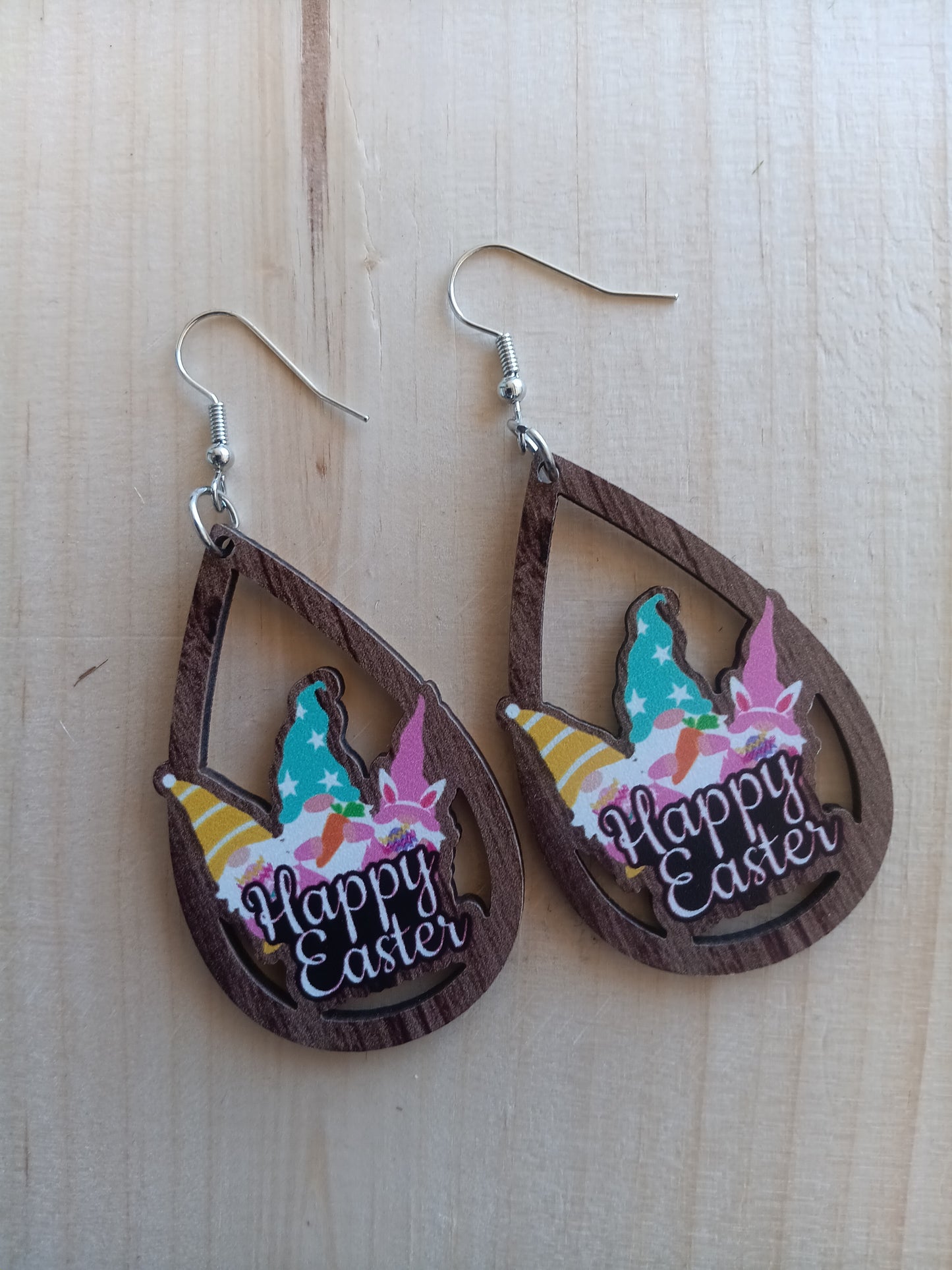 Cute Happy Easter Earrings