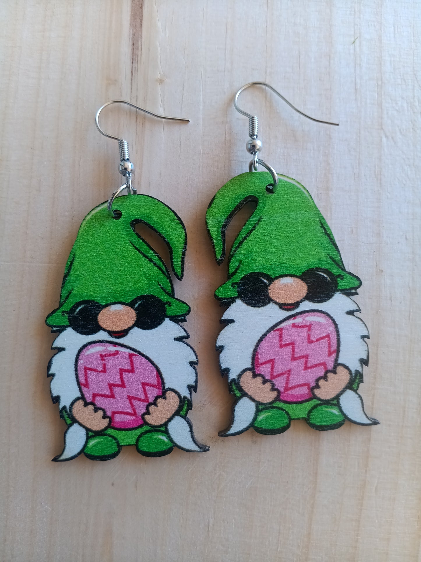 Adorable gnome Easter Earrings