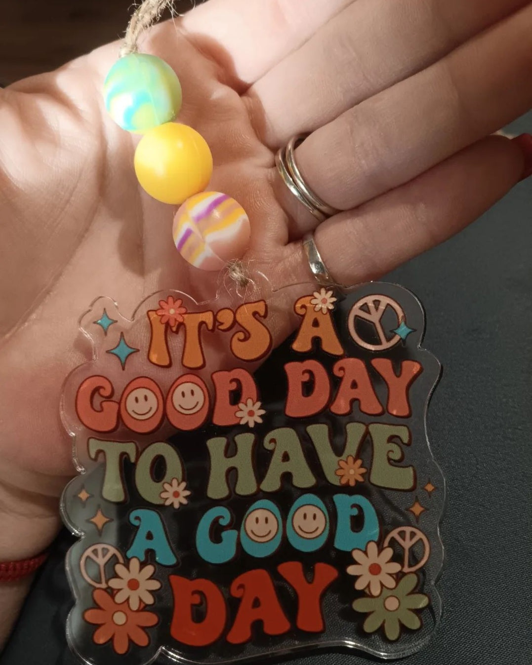 Acrylic Rearview mirror ornaments