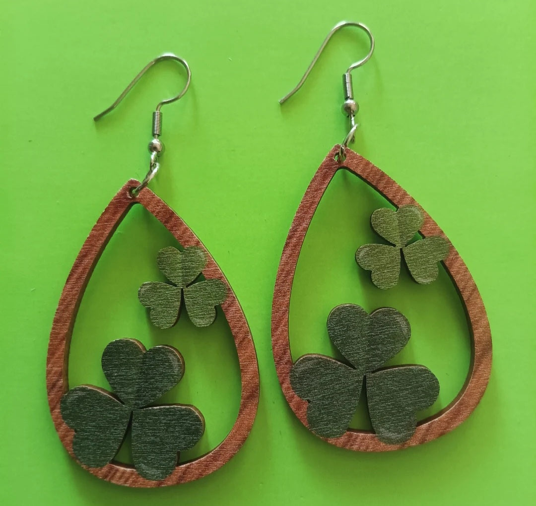 Cute Clover Earrings