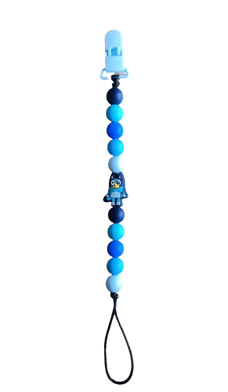 Bluey Inspired Pacifier Clip/Holder