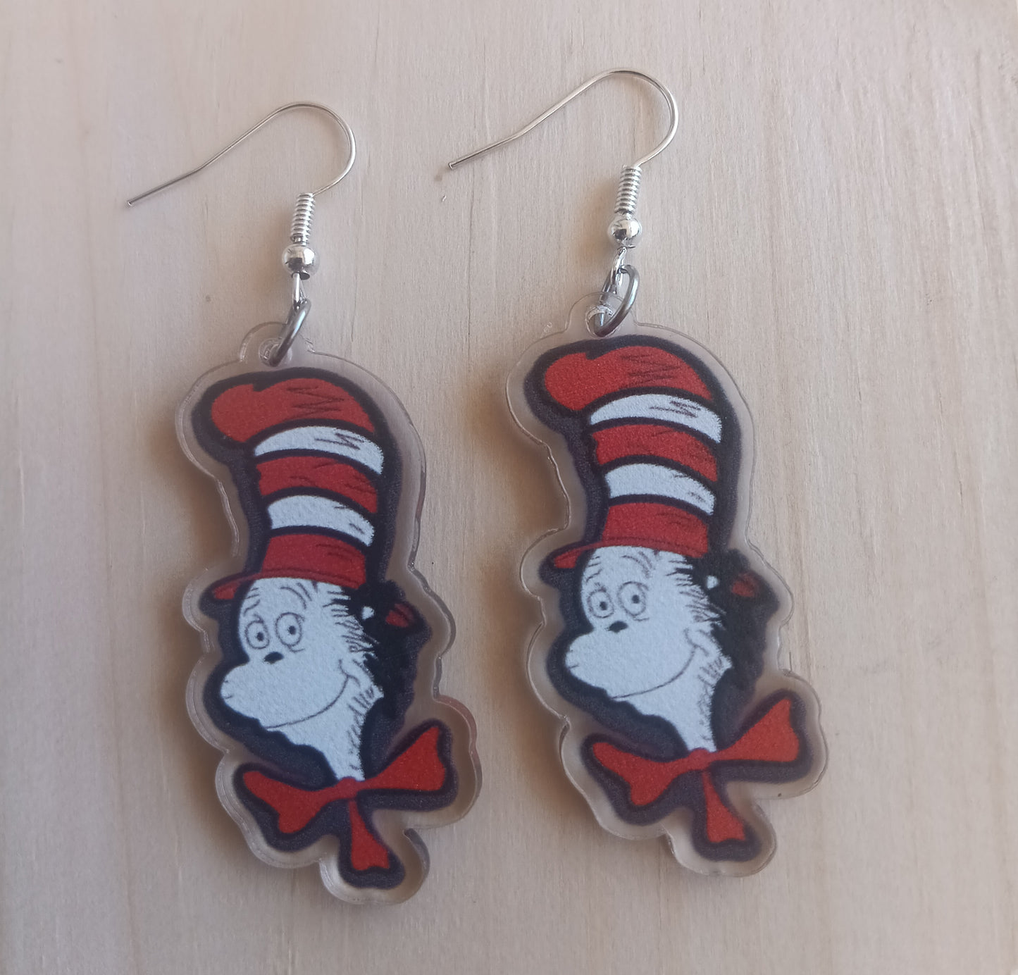 Cat Hat Earrings