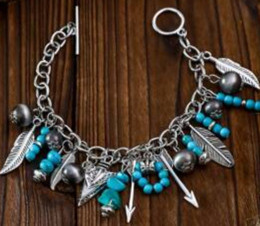 Shake Your Tail Feathers Charm Bracelet