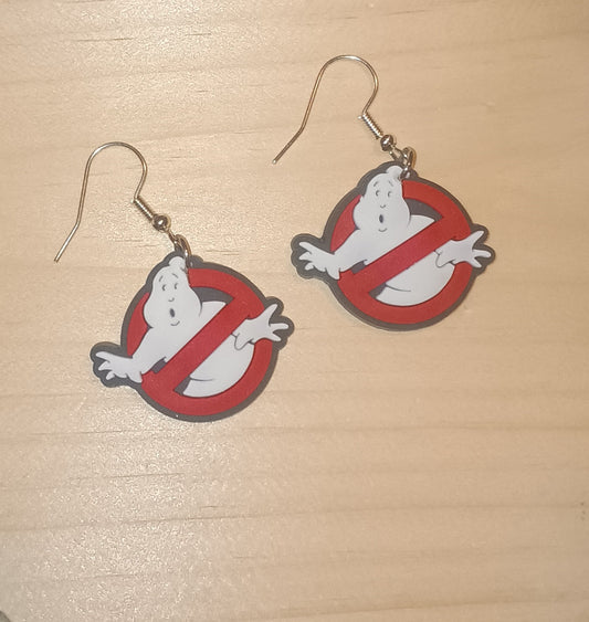 Cute No Ghost Earrings