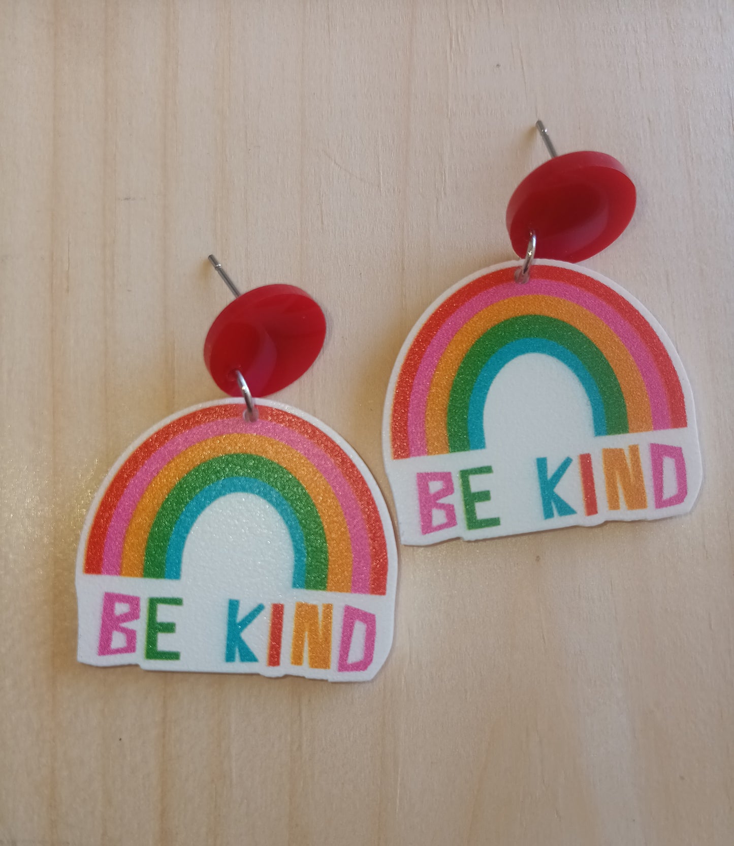 Be Kind Rainbow Earrings