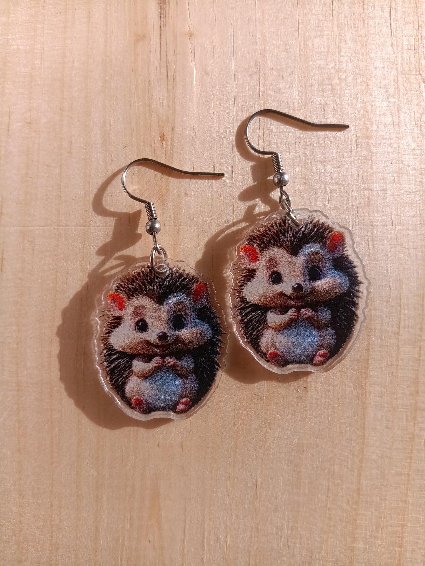 Super Cute Baby Hedgehog Earrings