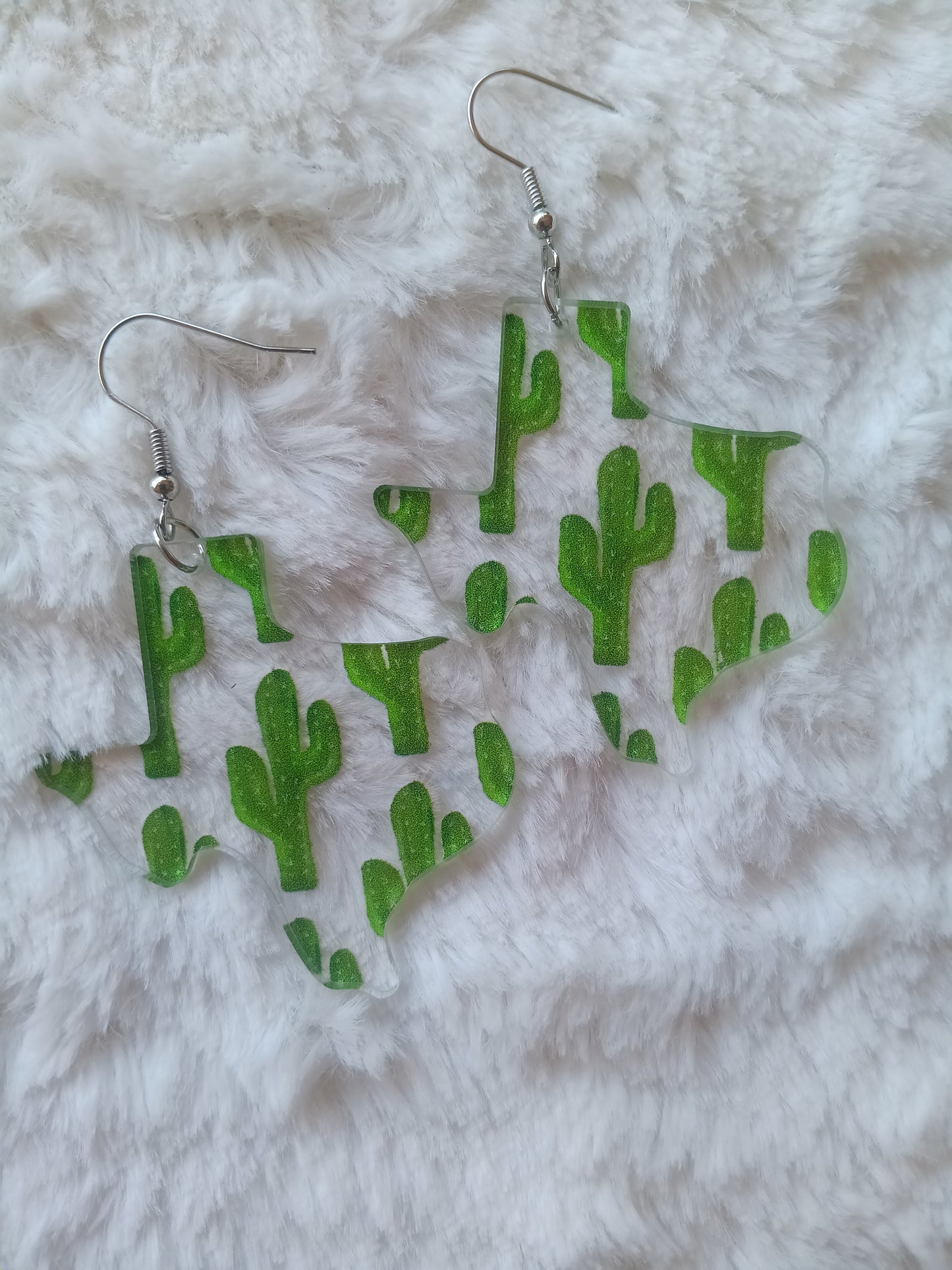 Southern Charm Texas Cactus 🌵 Earrings