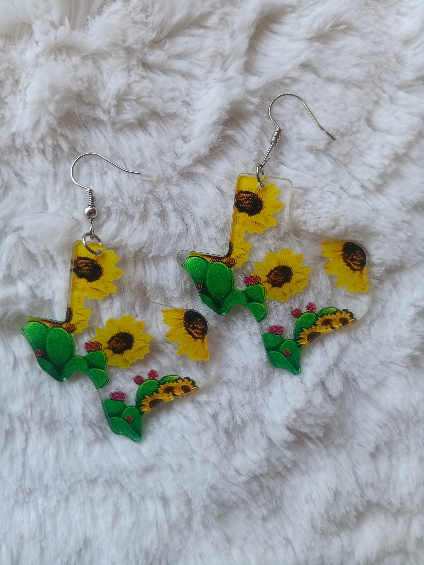 Southern Charm 🌻 Texas Sunflower Earrings