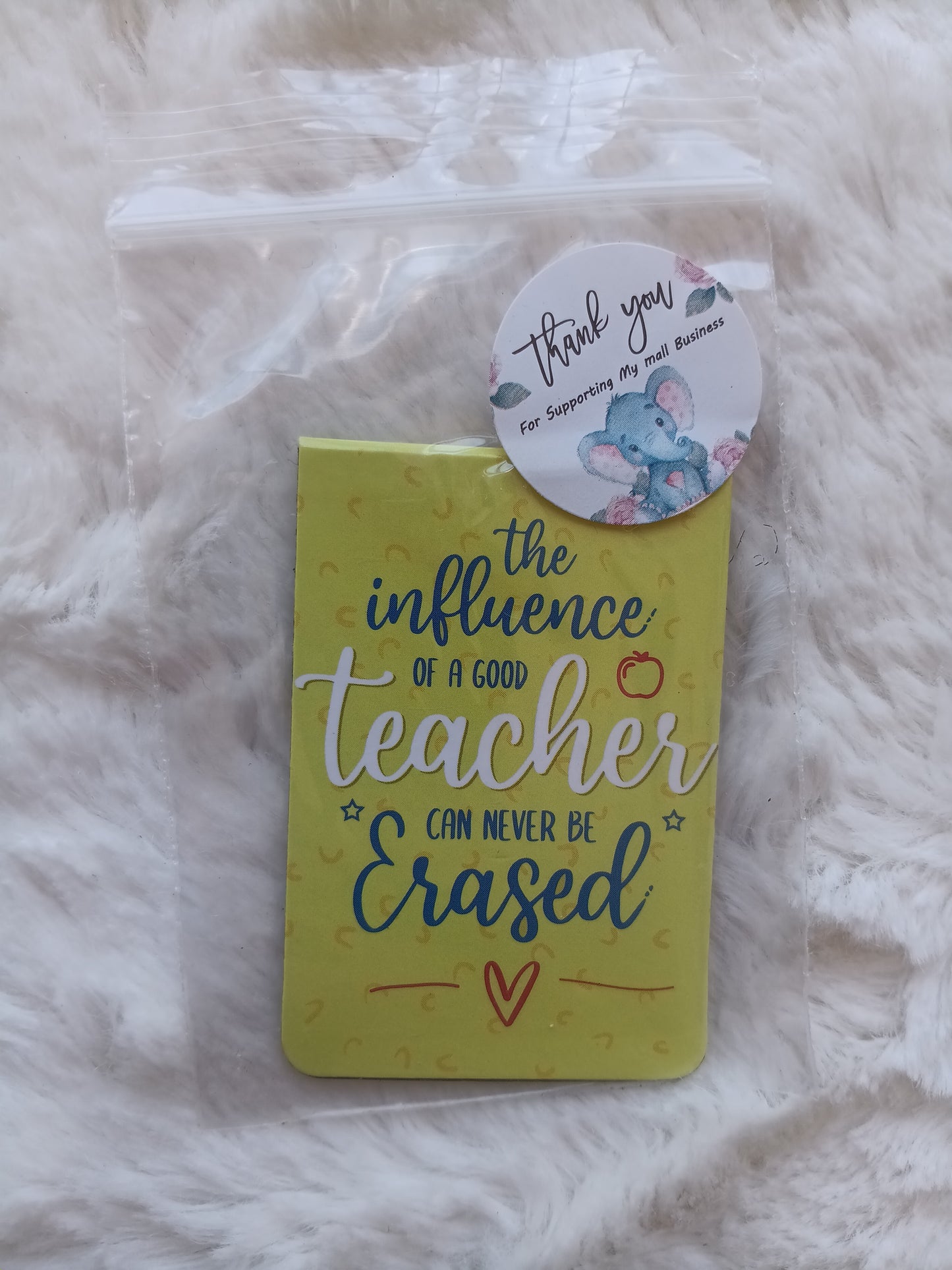 Small Inspirational Teacher Magnetic Bookmarks