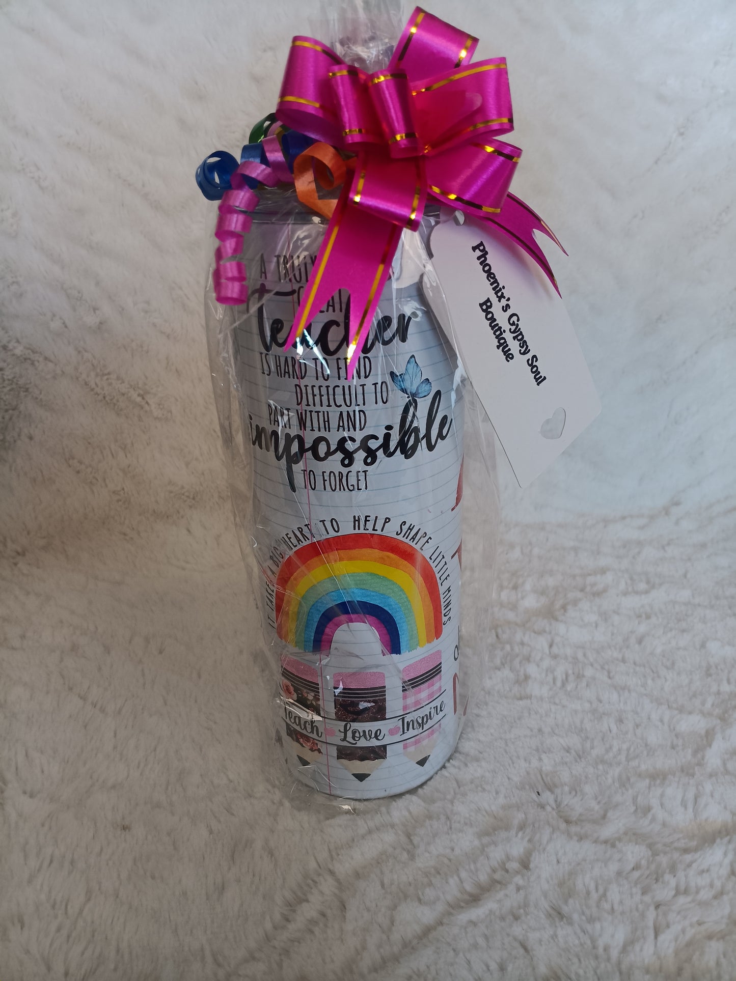 A Truly Great Teacher 20 oz skinny Tumbler