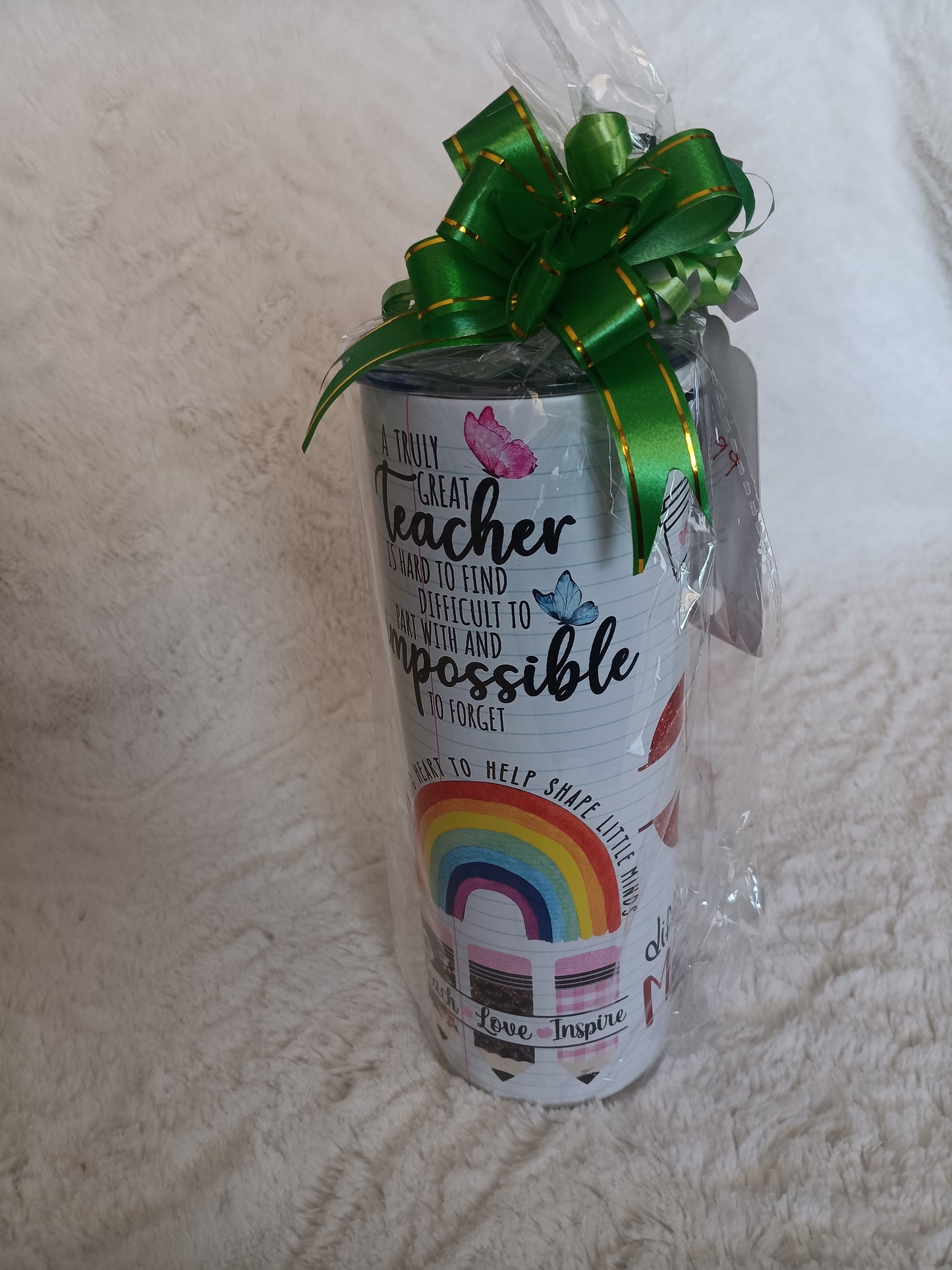 A Truly Great Teacher 20 oz skinny Tumbler