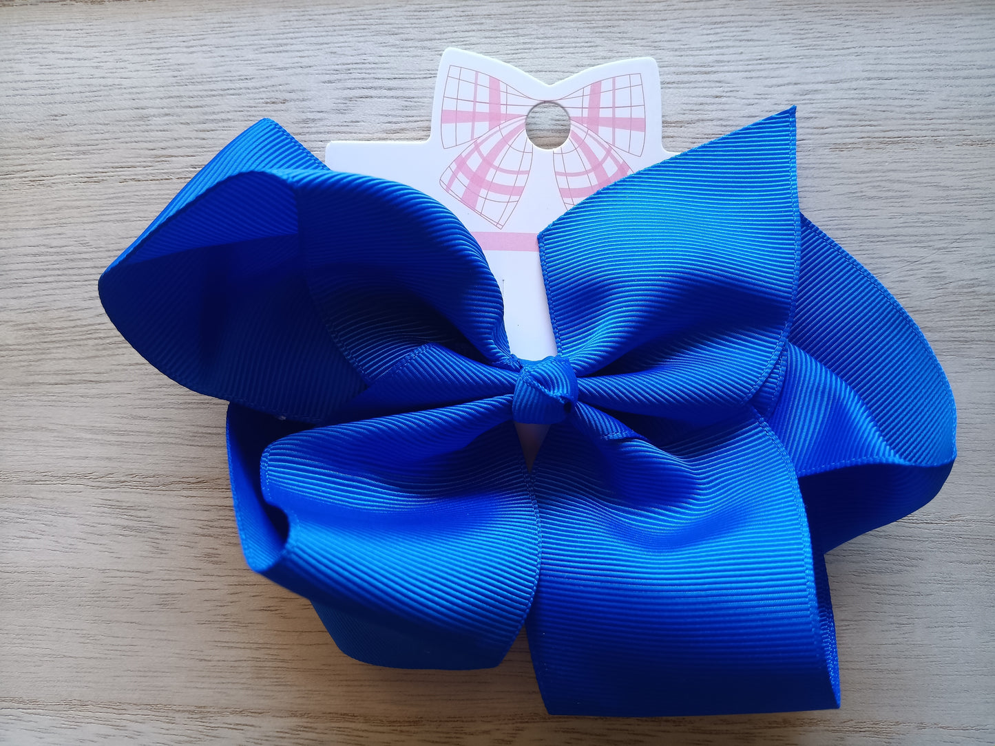 Solid Colored Grosgrain Ribbon Alligator Clip Bows Approximately 5-5.5 inch