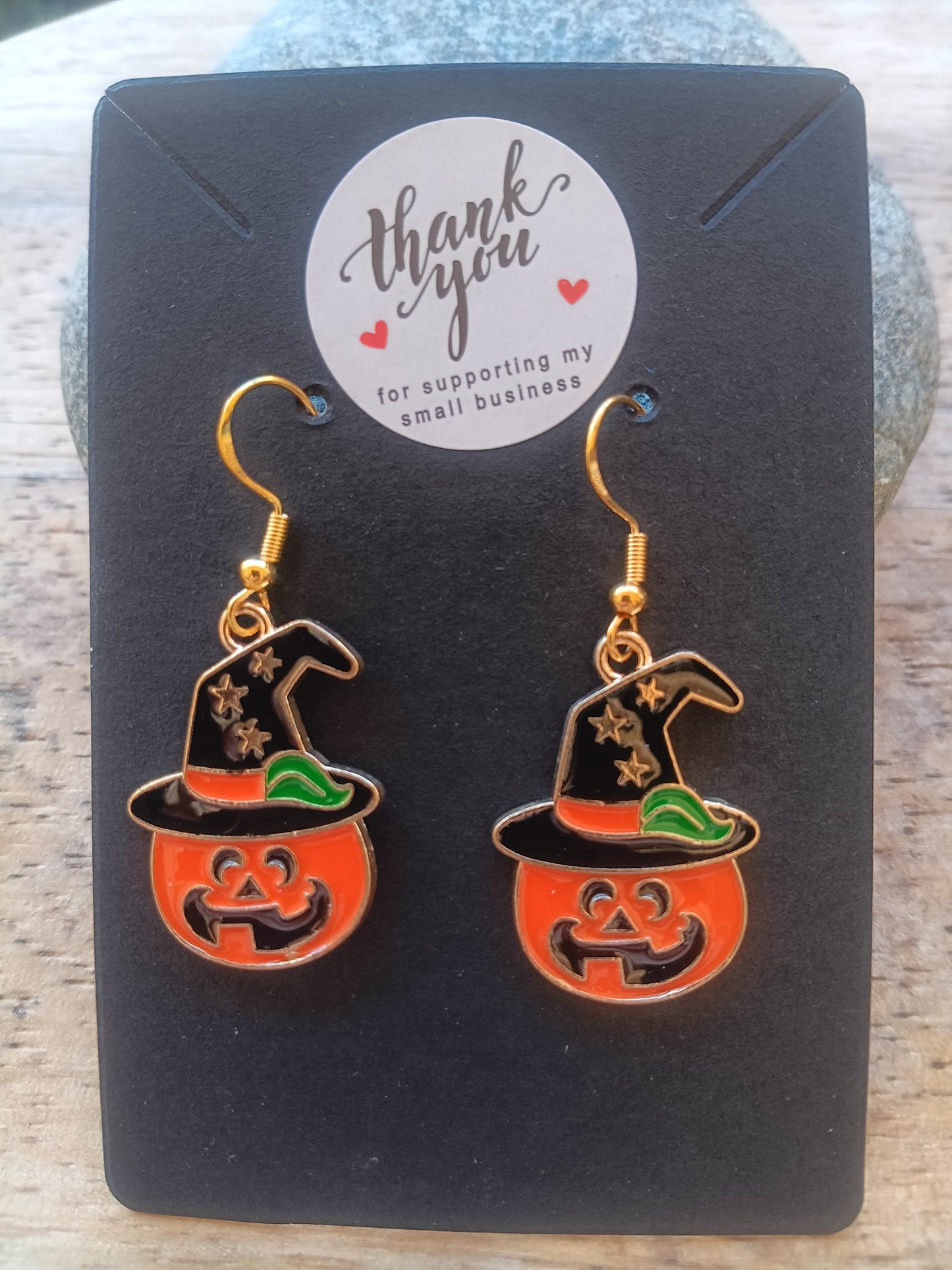 Adorable pumpkin Halloween Earrings