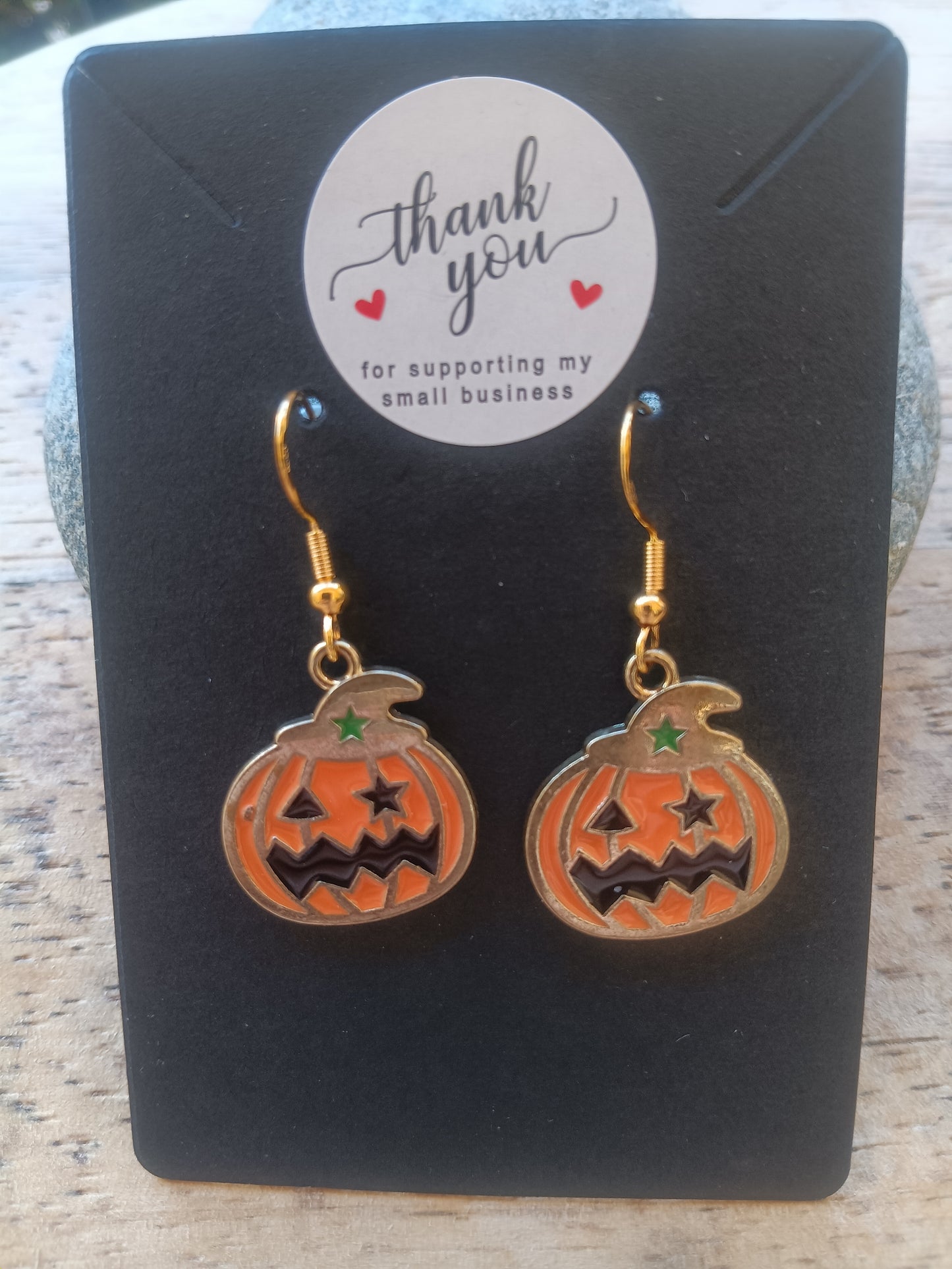 Adorable pumpkin Halloween Earrings