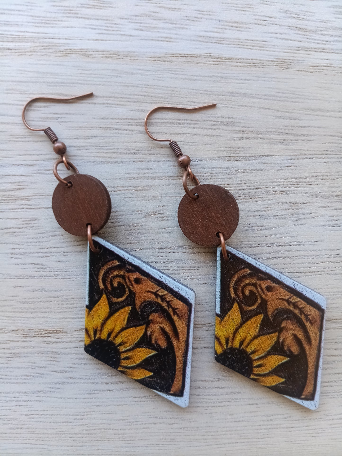 Gorgeous Sunflower Earrings