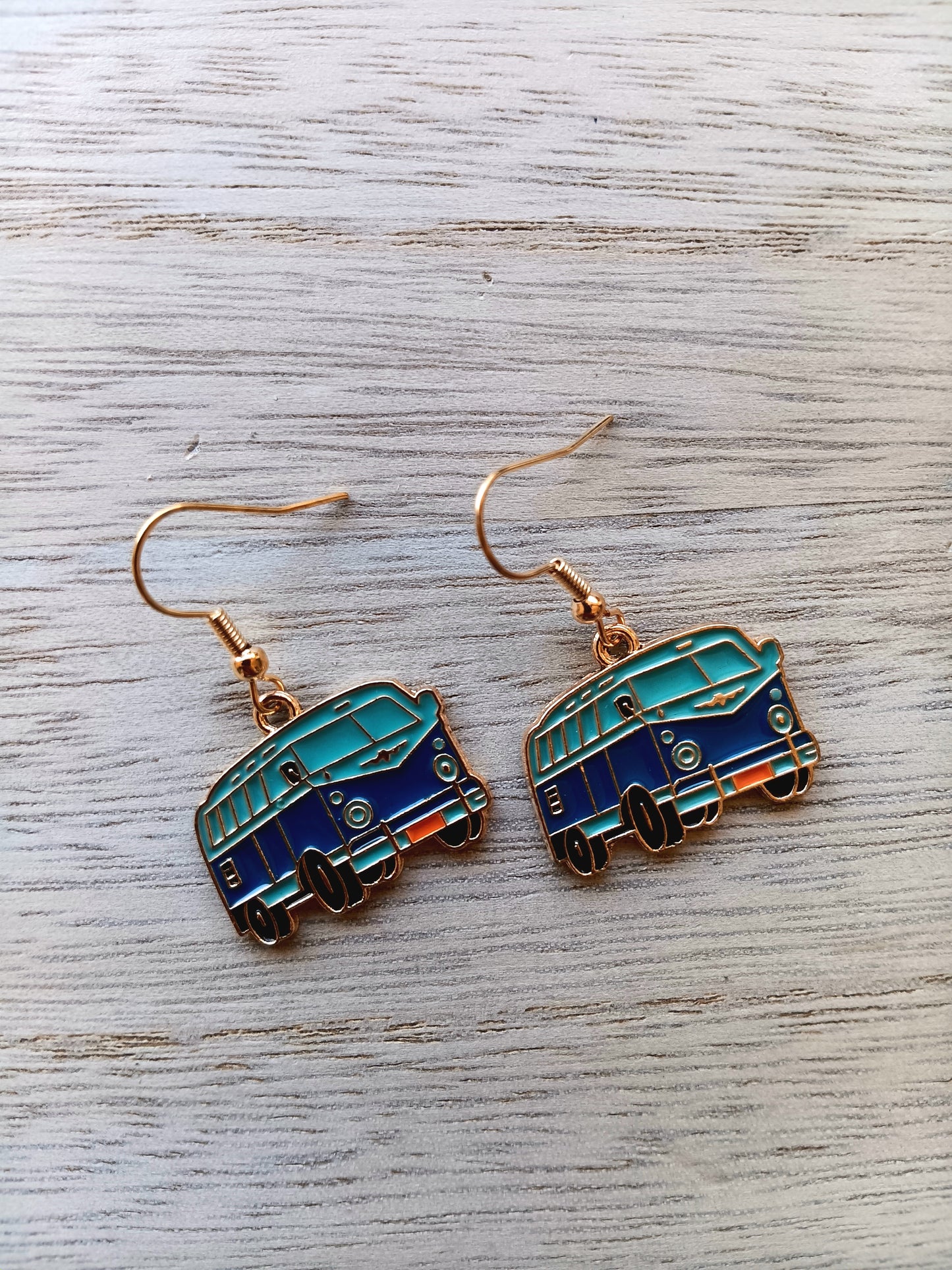 Cute Vintage Van Earrings