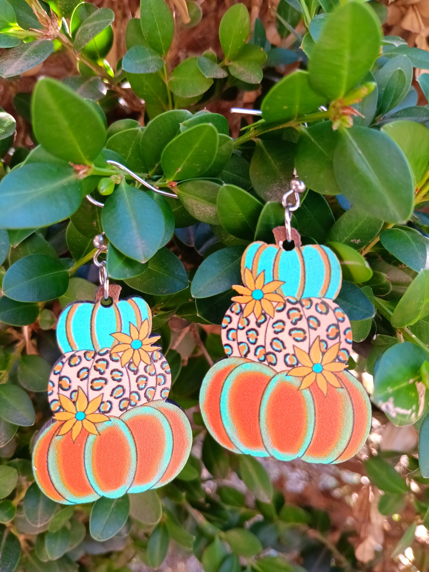 Southern Style Fall Pumpkin Earrings