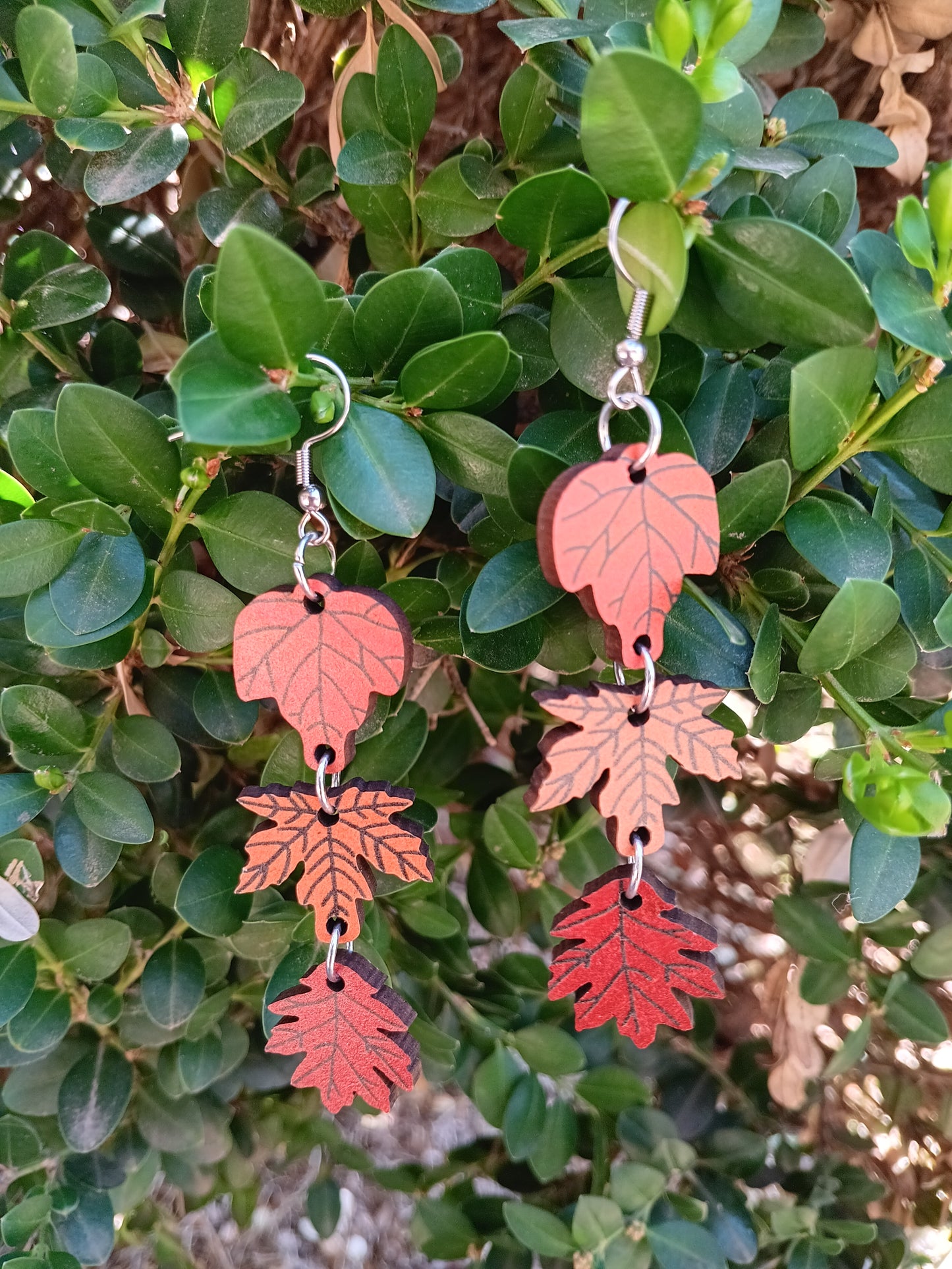 Beautiful Fall Leaf Earrings