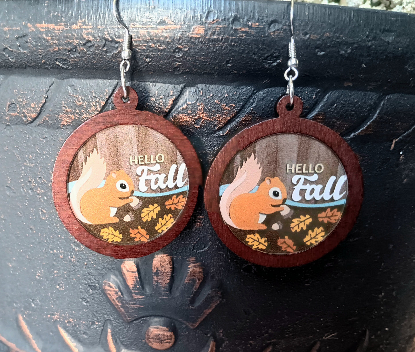 Adorable Hello Fall Earrings