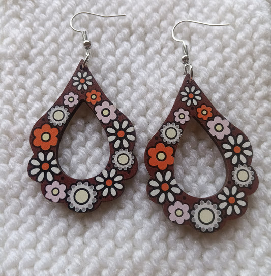 Beautiful Floral Earrings