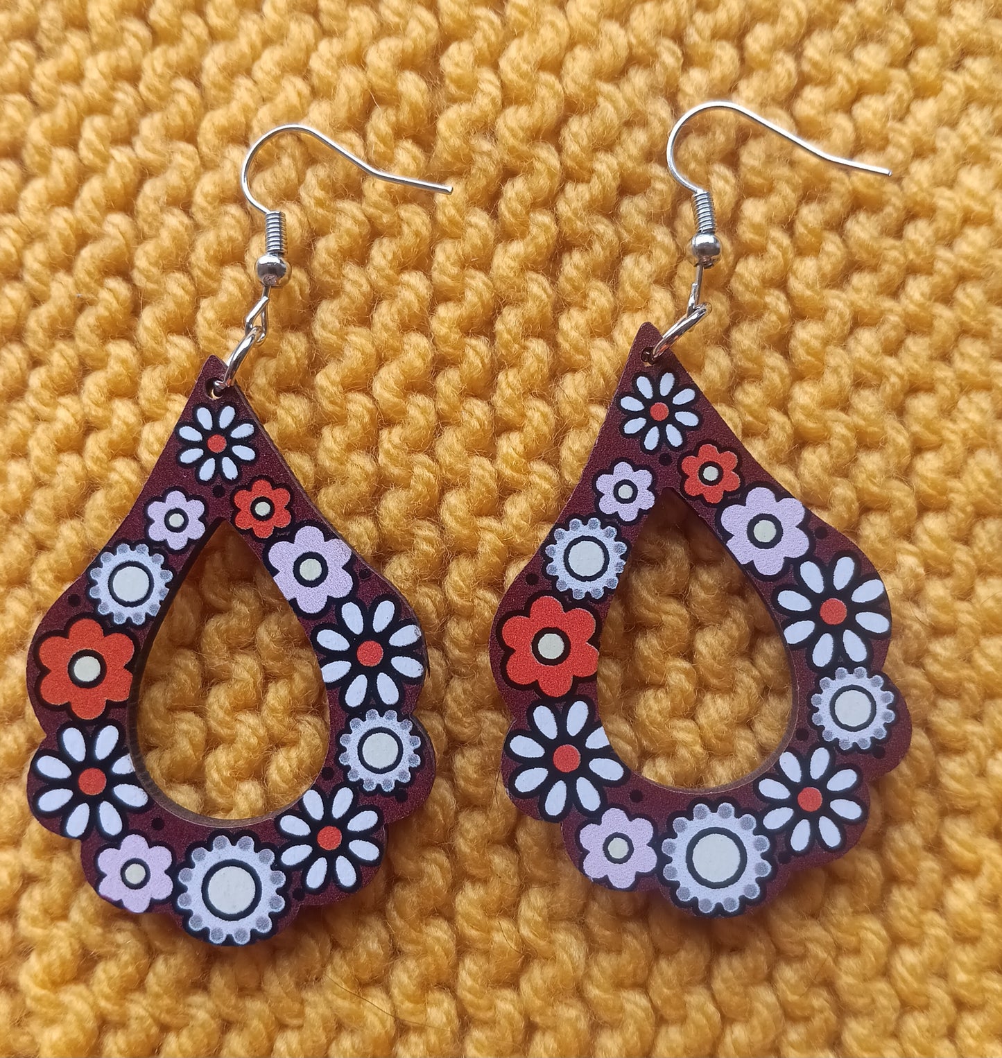 Beautiful Floral Earrings