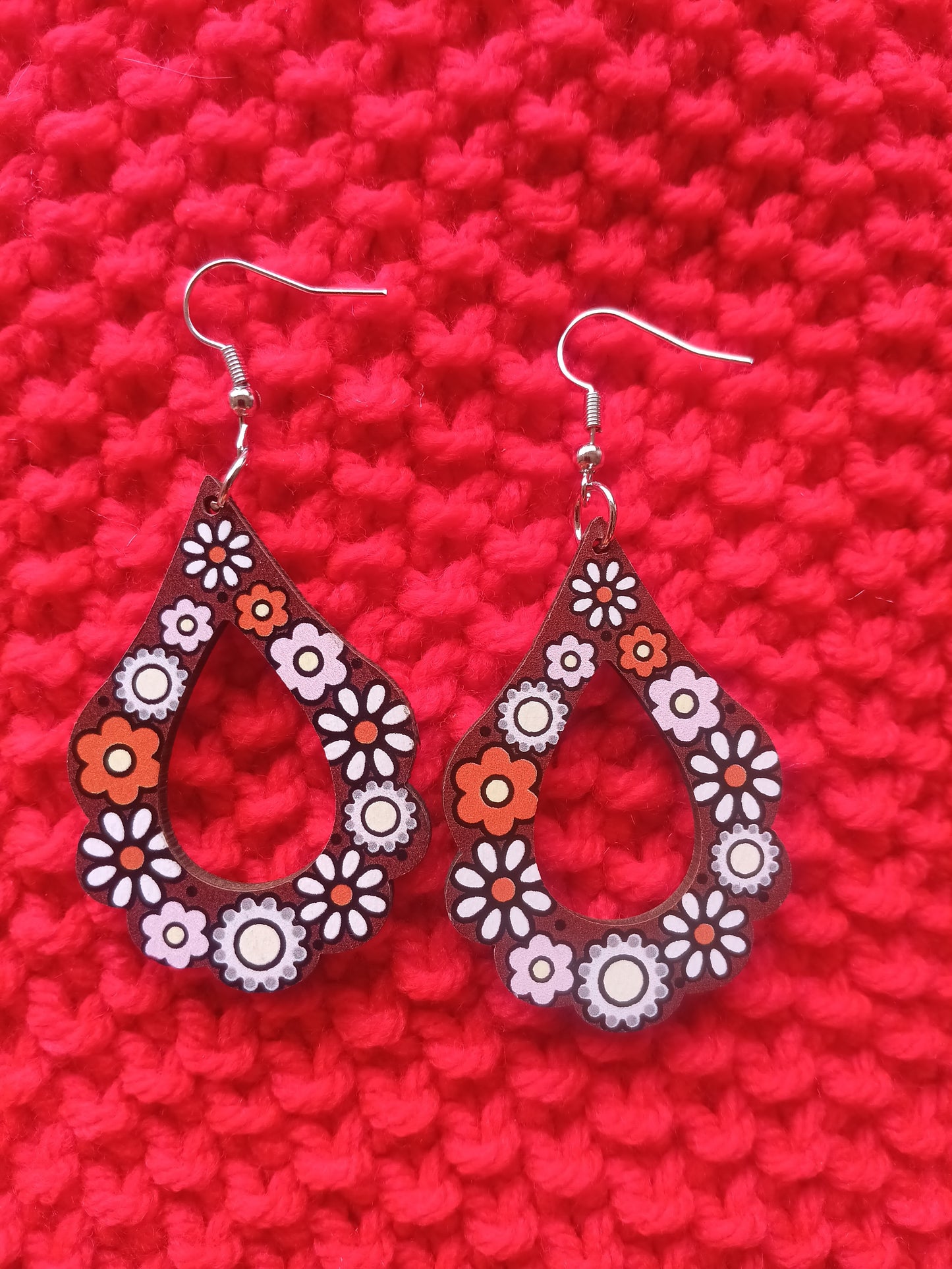 Beautiful Floral Earrings