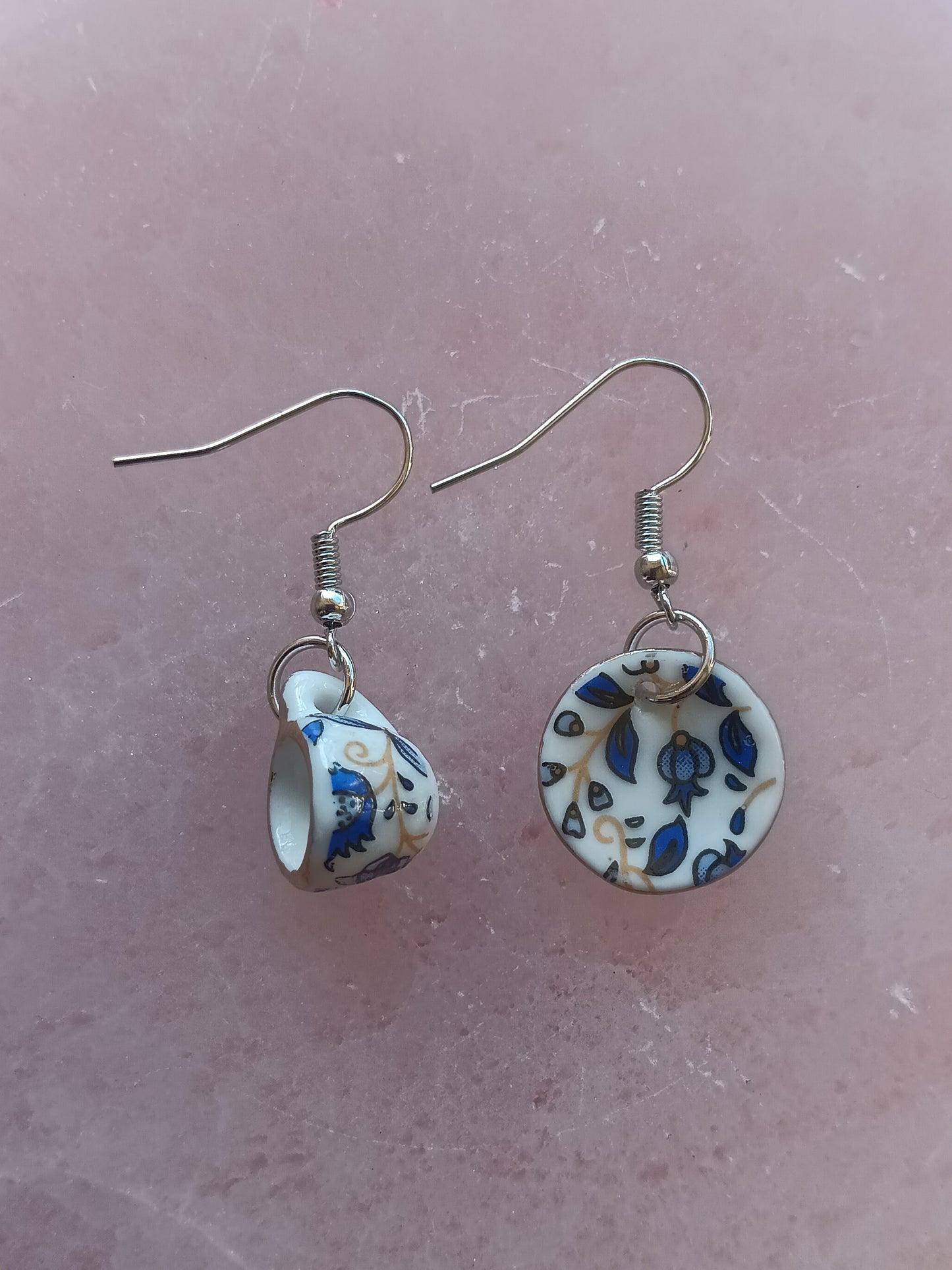 Beautiful Tea Cup Earrings