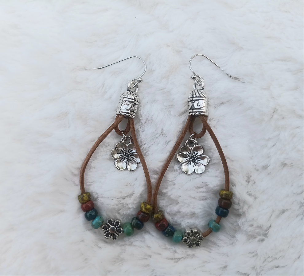 Bohemian Flower Earrings