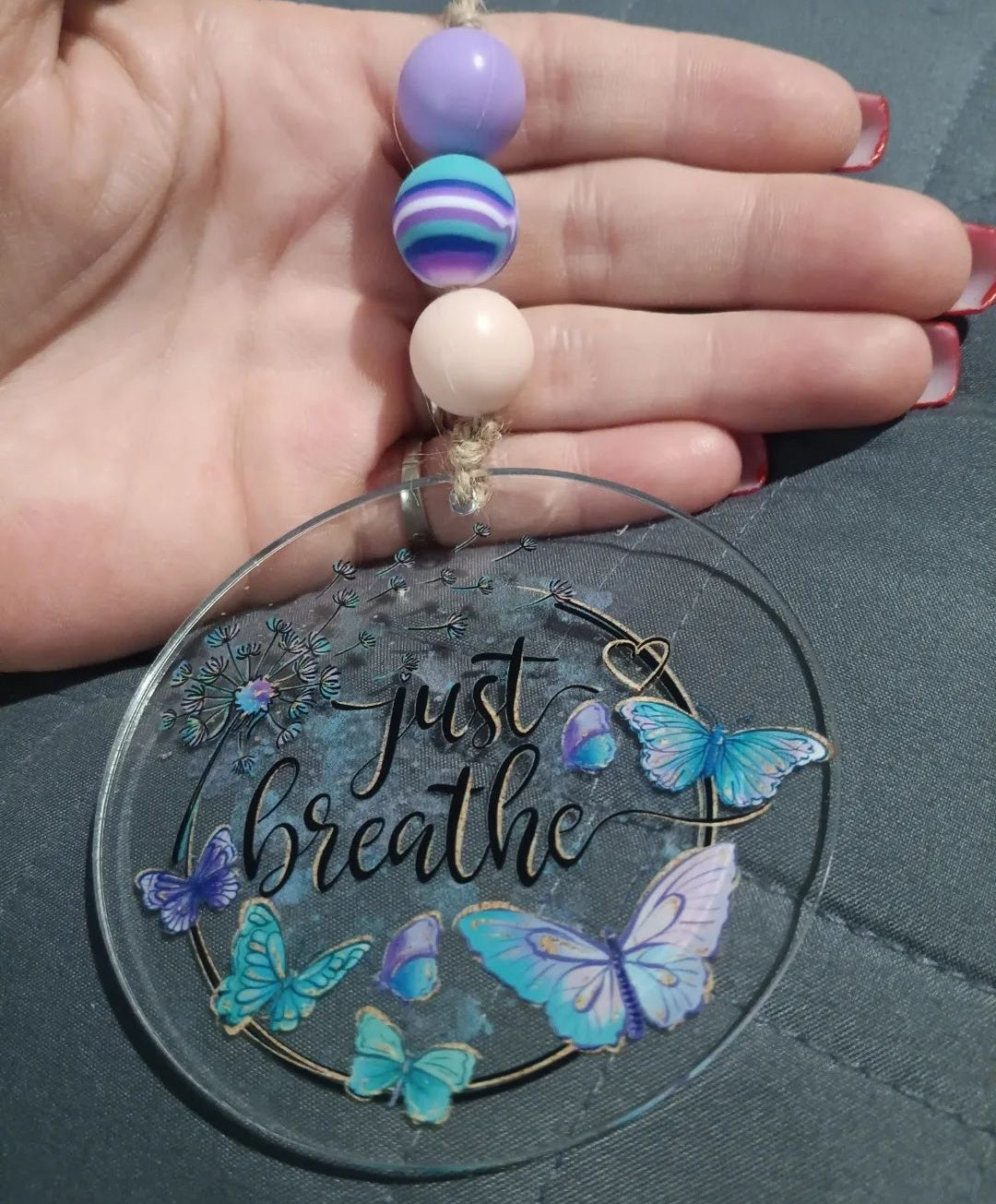Acrylic Rearview mirror ornaments