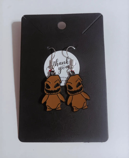 Spooky Oogie Halloween Earrings