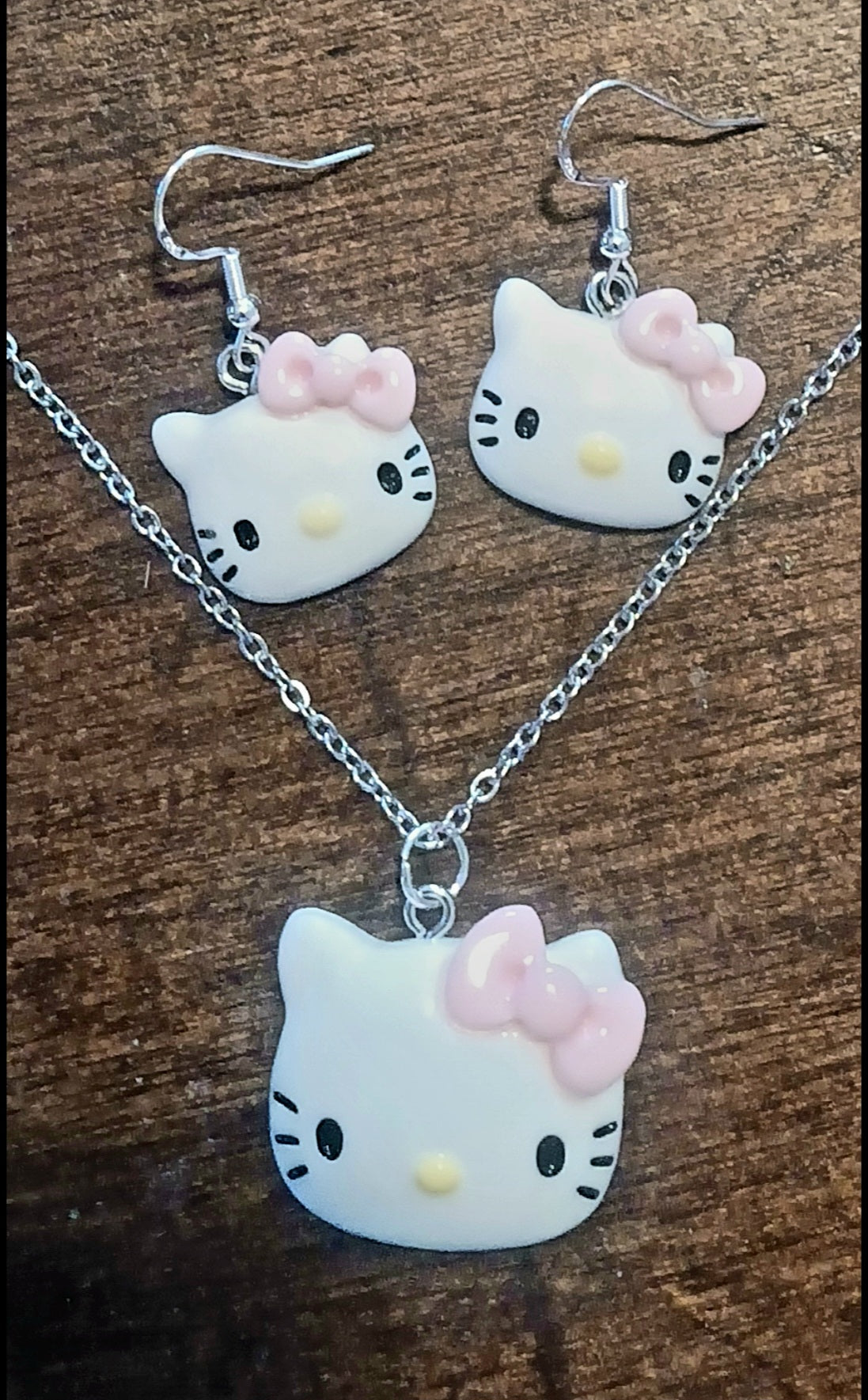 Super Cute Kitty Jewelry Set